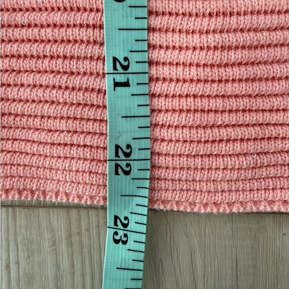 Tommy Bahama Women’s Coral scoop neck mesh sparkle blouse size small - Picture 5 of 6